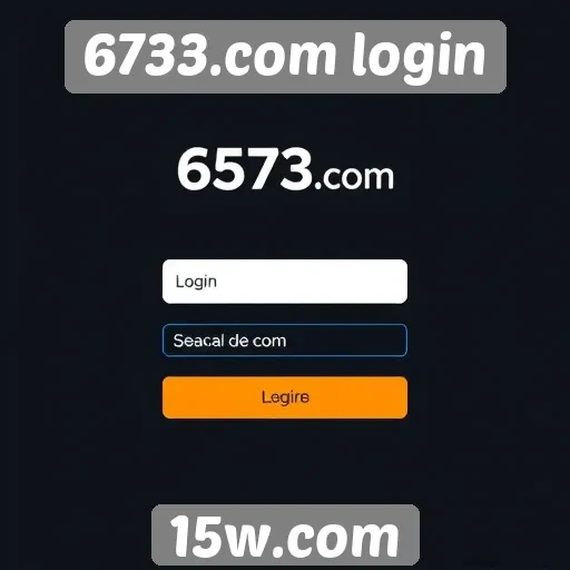 Análise do sistema de login do site 6733.com